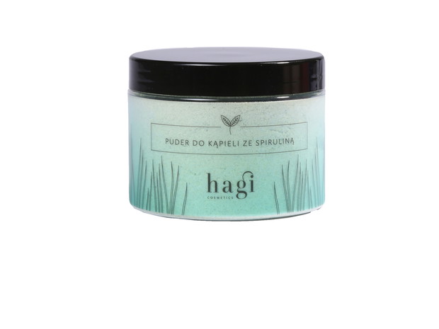 Puder do kąpieli ze spiruliną. Hagi, cena ok. 39 zł