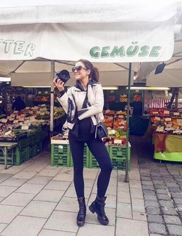 Anna Lewandowska w ciąży - zdjęcia na Instagramie