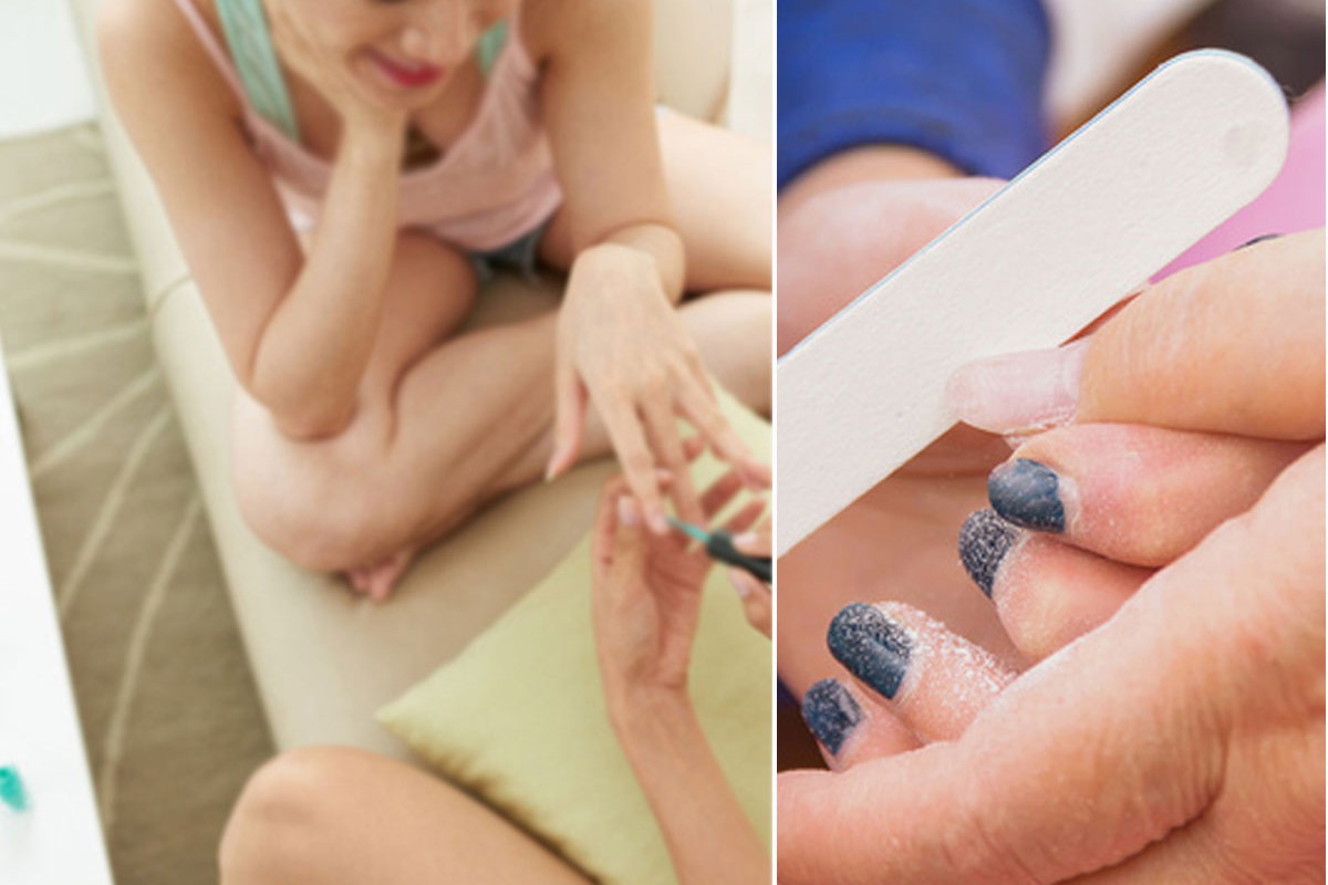 Manicure hybrydowy w domu