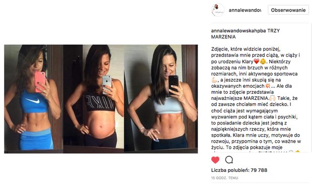Anna Lewandowska o ciąży i byciu mamą