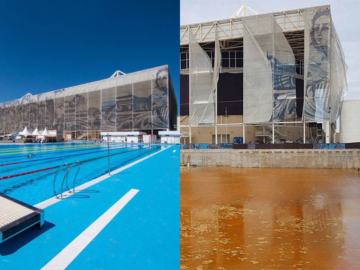 Rio de Janeiro - basen pó roku po igrzyskach