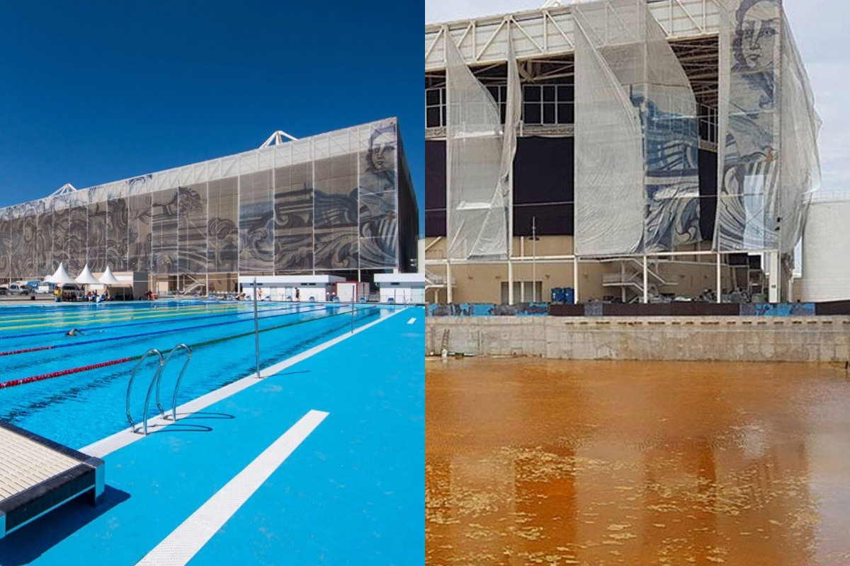 Rio de Janeiro - basen pó roku po igrzyskach