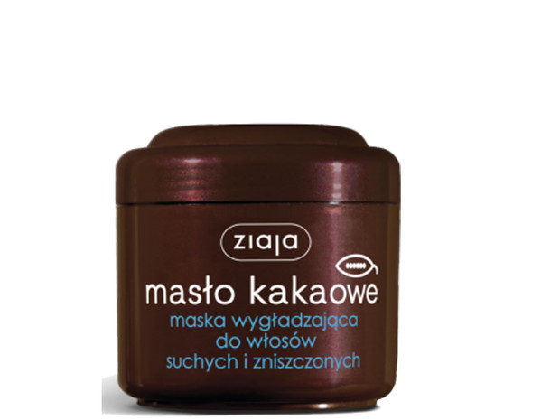 Maska do włosów wygładzająca masło kakaowe do włosów suchych, zniszczonych, Ziaja, cena ok. 7 zł
