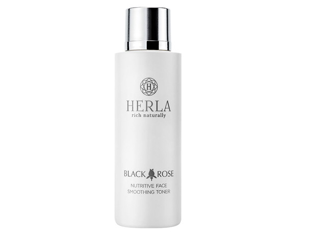 Odżywczy tonik wygładzający do twarzy Black Rose, Herla. cena ok. 70 zł