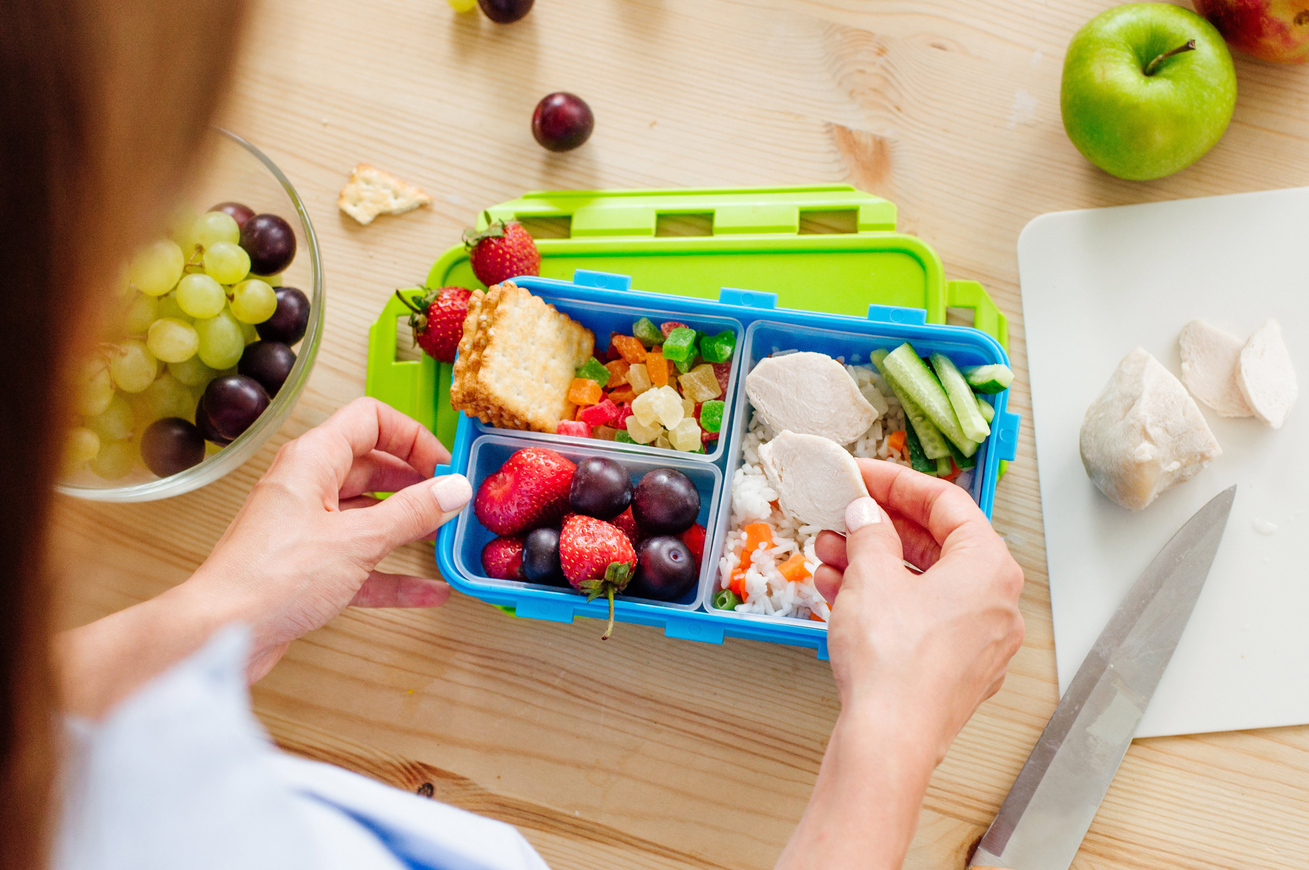 błędy przy komponowaniu lunchu do pracy i szkoły