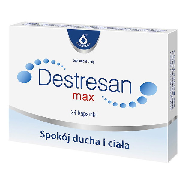 Destresan, cena: ok. 15 zł (opakowanie 24 tabletki)