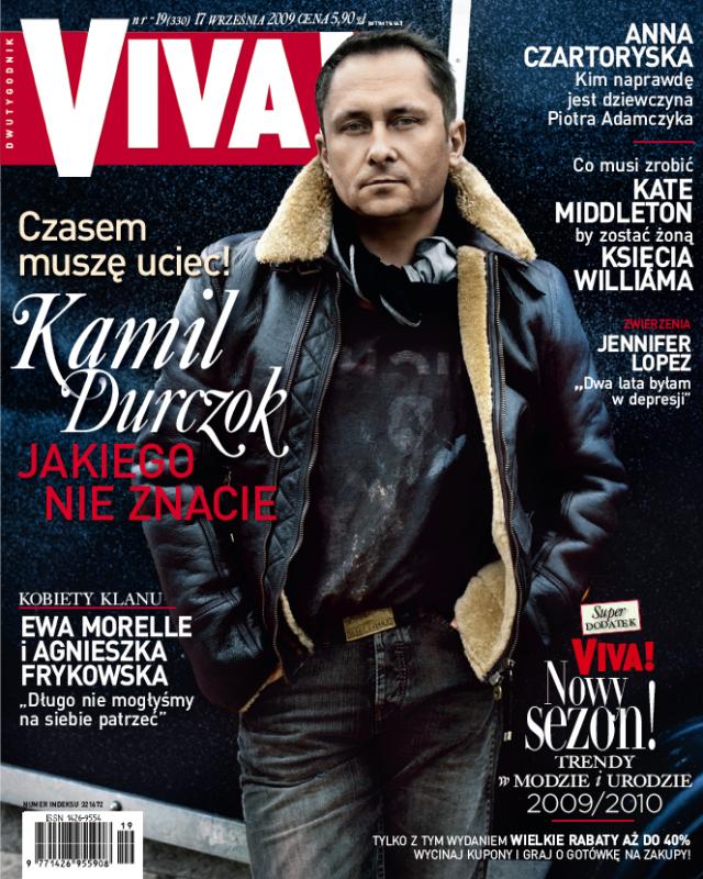 Viva!, okładka, Kamil Durczok