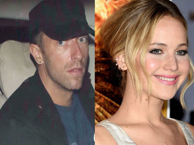 Chris Martin i Jennifer Lawrence