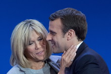 Emmanuel Macron i Brigitte Macron