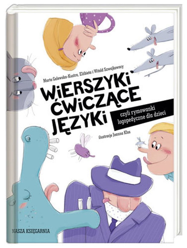 Wierszyki ćwiczące języki czyli rymowanki logopedyczne, cena ok. 27 zł
