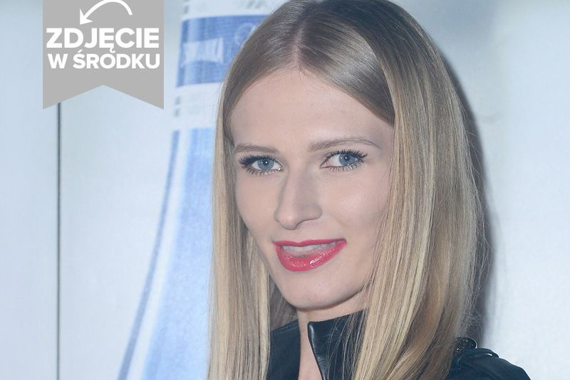 Ania Piszczałka w grzywce na gali konkursu VIVA! Photo Awards