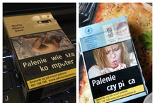 Screen Facebook Palę teraz - opakowania papierosów