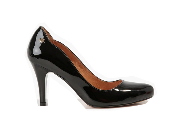 Czarne buty na obcasie Badura, cena, ok. 389,99 zł