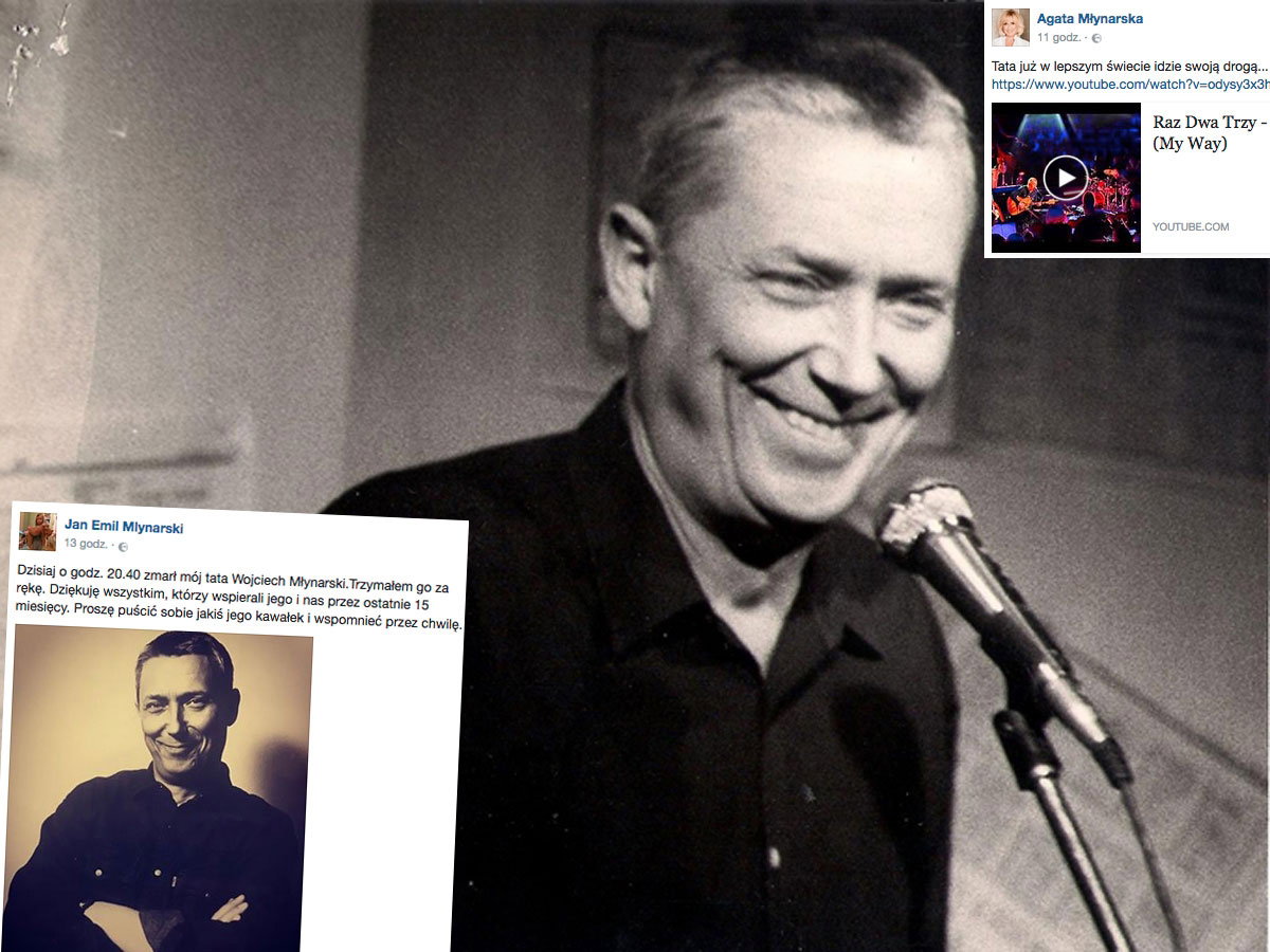 Wojciech Młynarski nie żyje