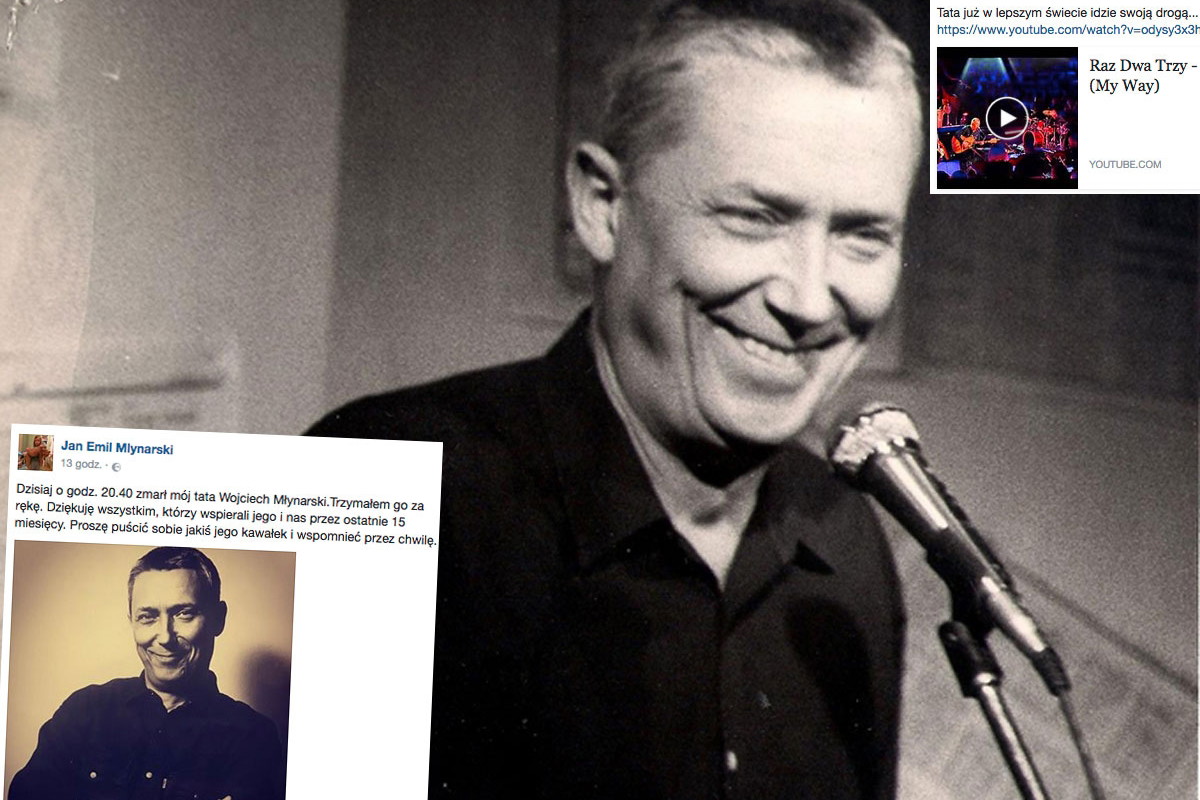 Wojciech Młynarski nie żyje