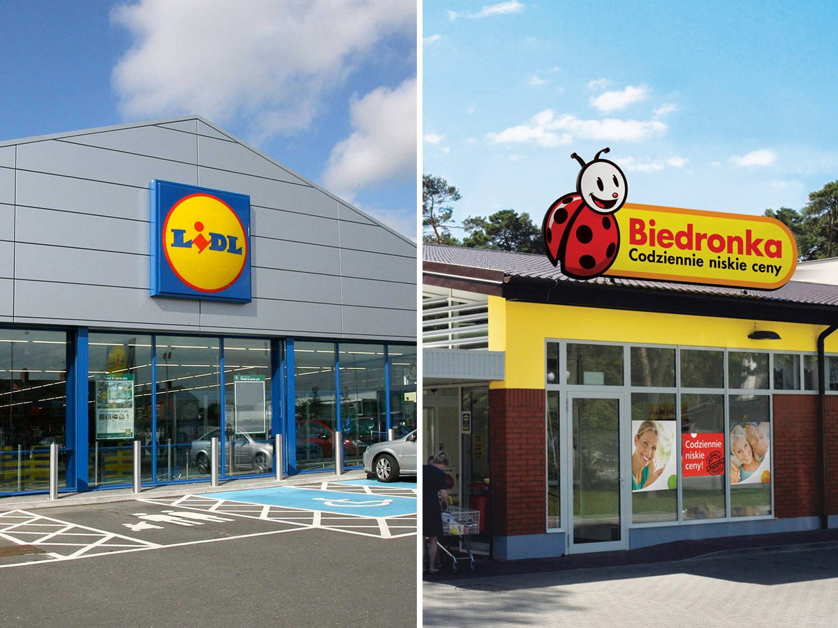 Lidl i Biedronka