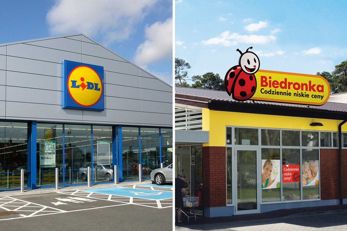 Lidl i Biedronka