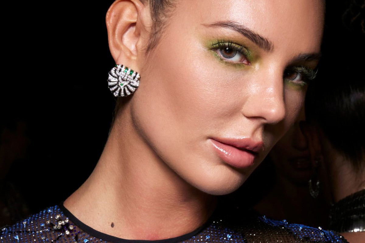 Matcha latte make-up - modny makijaż na jesień 2023