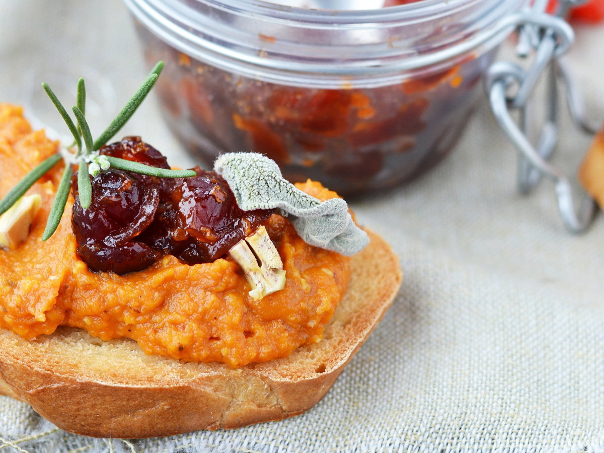 bruschetta z dynią
