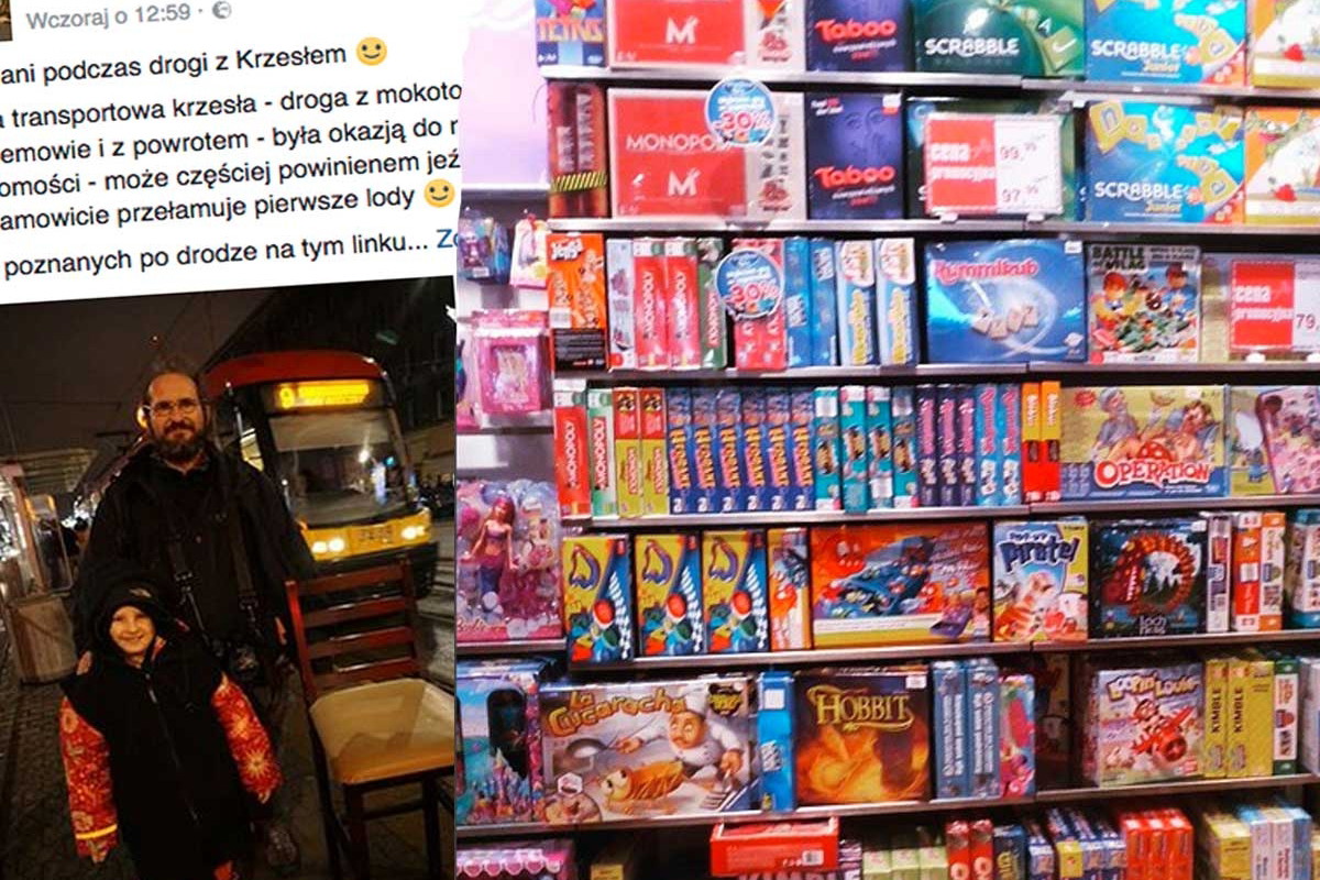 znajomi nieznajomi - eksperyment z krzesłem smyk