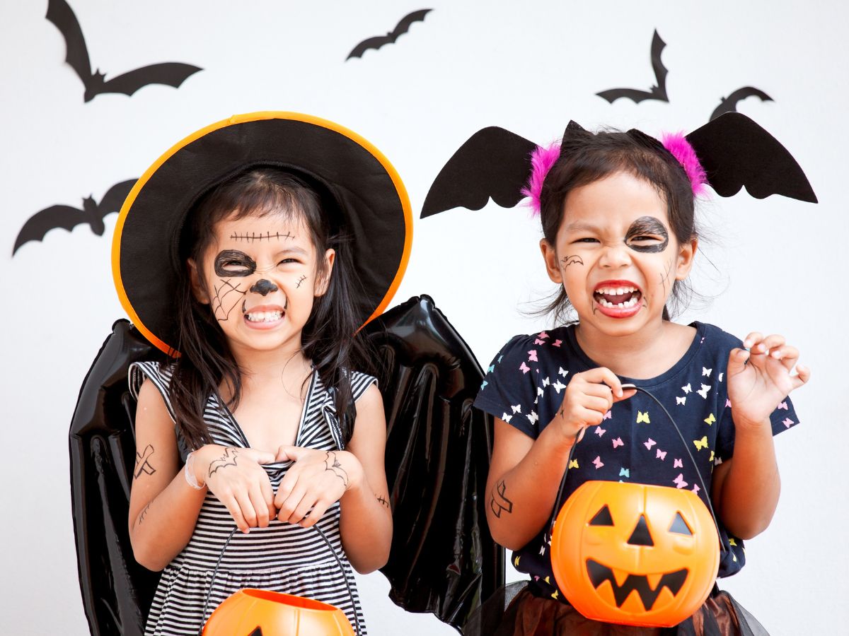 makijaż Halloween dla dzieci