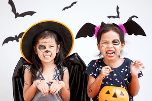 makijaż Halloween dla dzieci