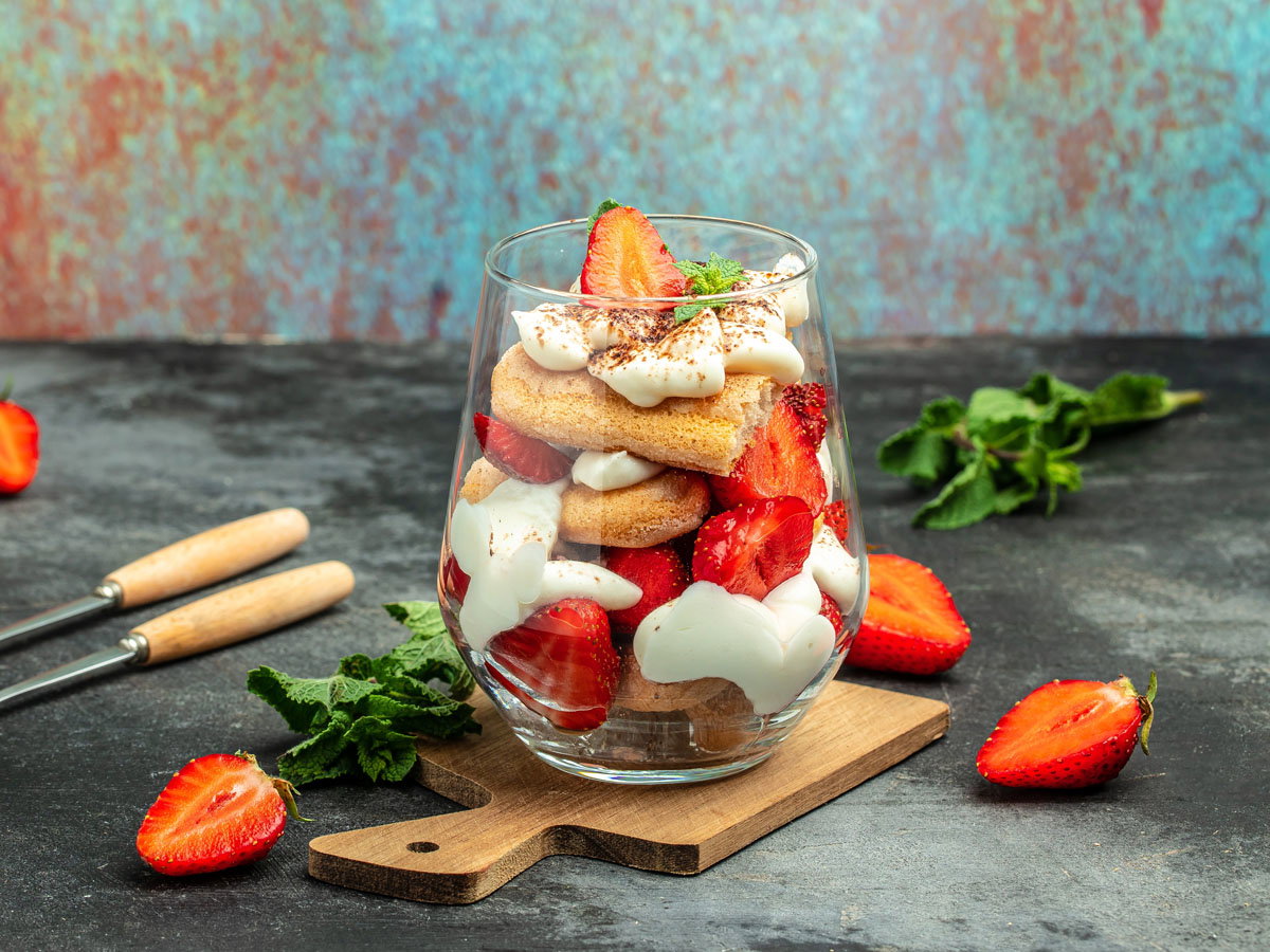 Fit desery z mascarpone