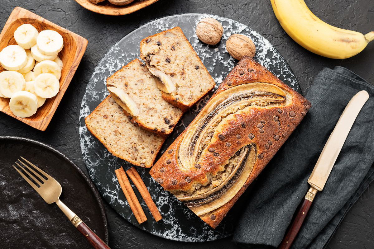 Chlebek bananowy fit: jak zrobić?
