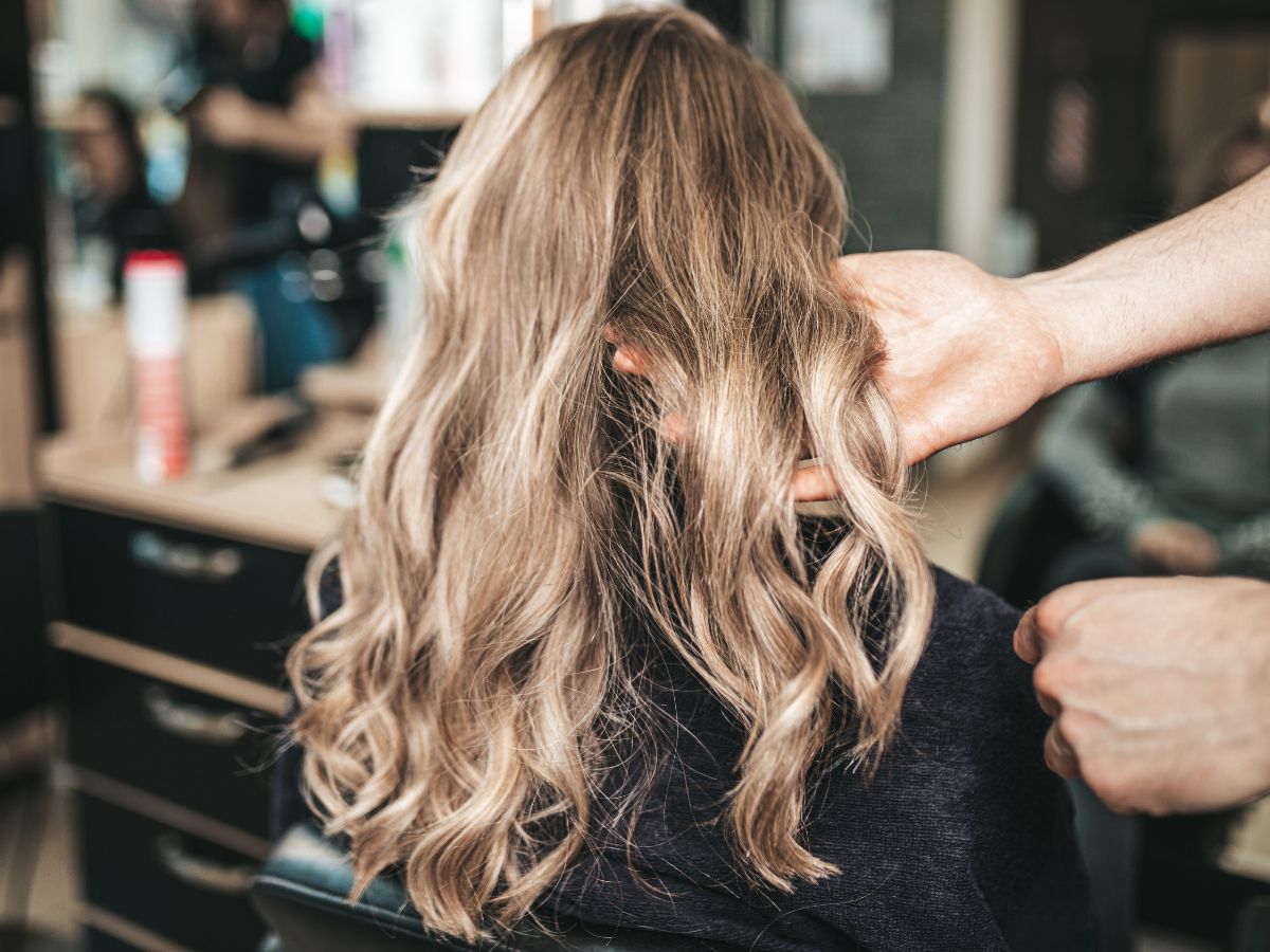 balejaż blond