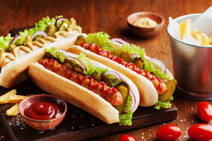 Hot dog kcal