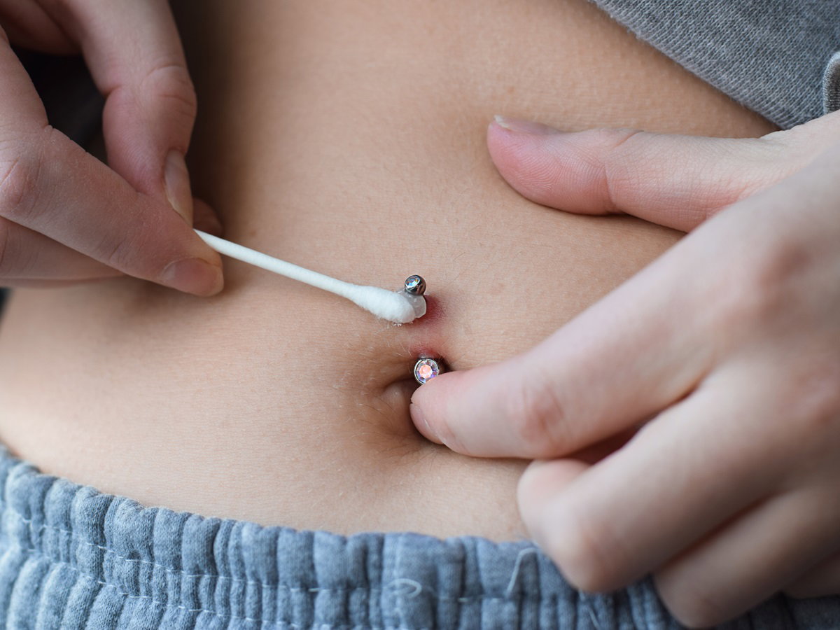 piercing infekcja