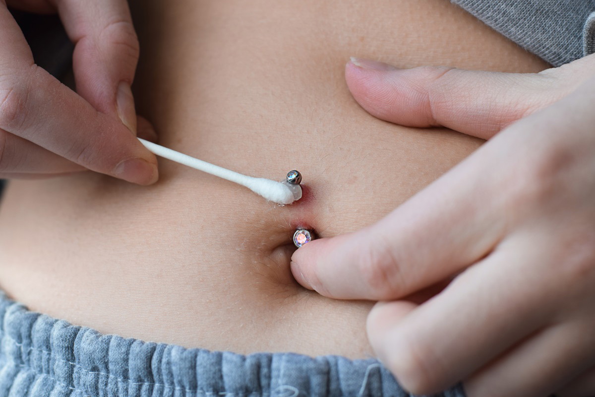 piercing infekcja