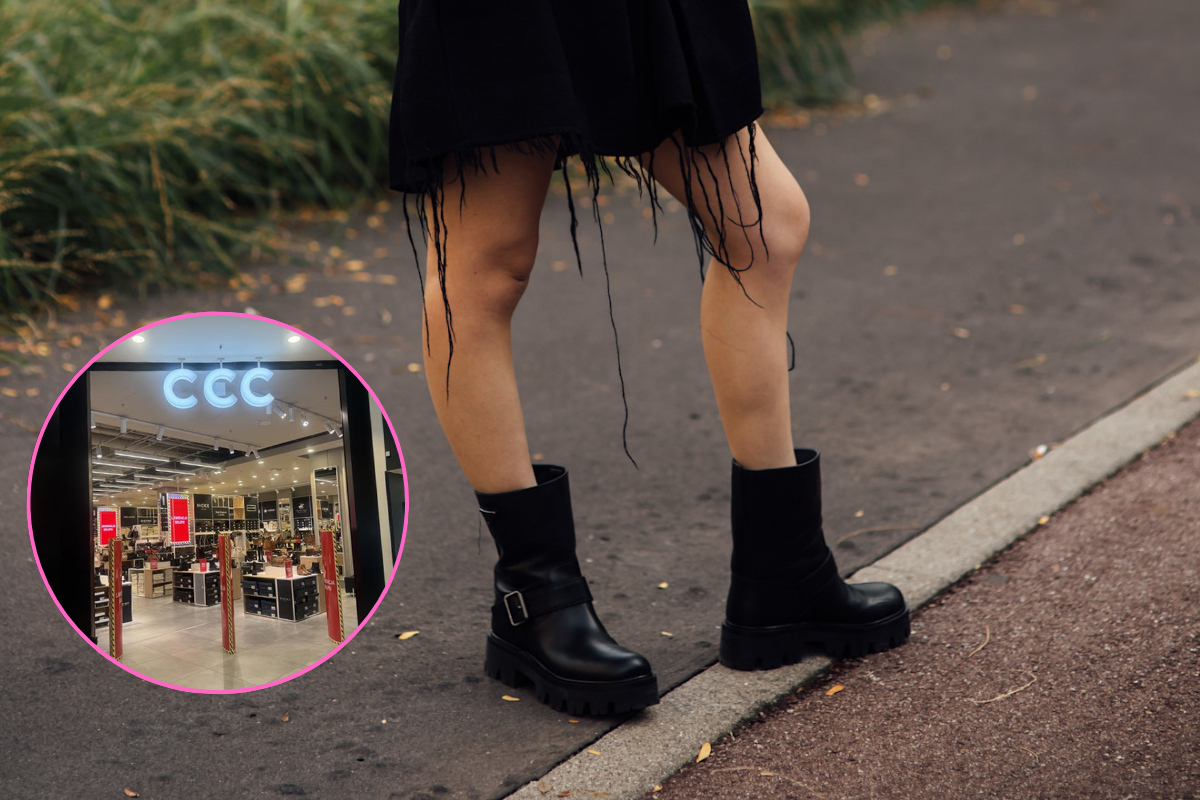 Wyprzedaż w CCC - skórzane biker boots teraz 51% taniej
