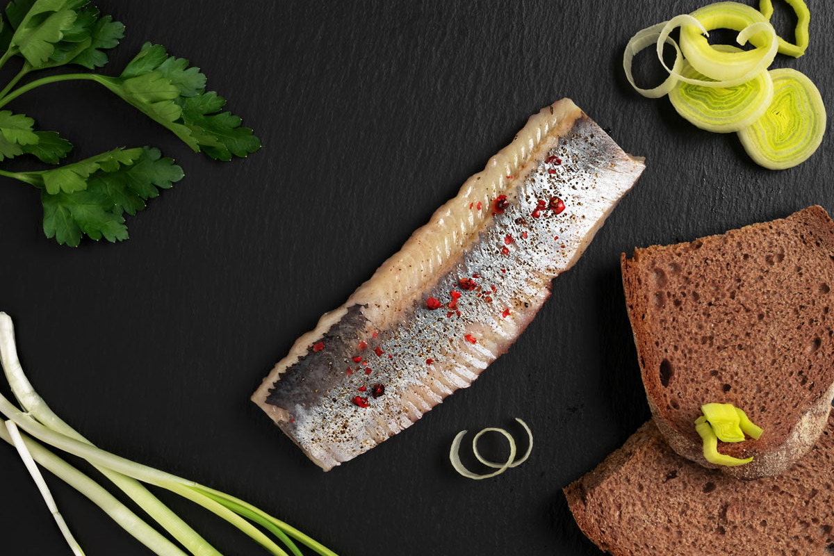 śledzie kcal