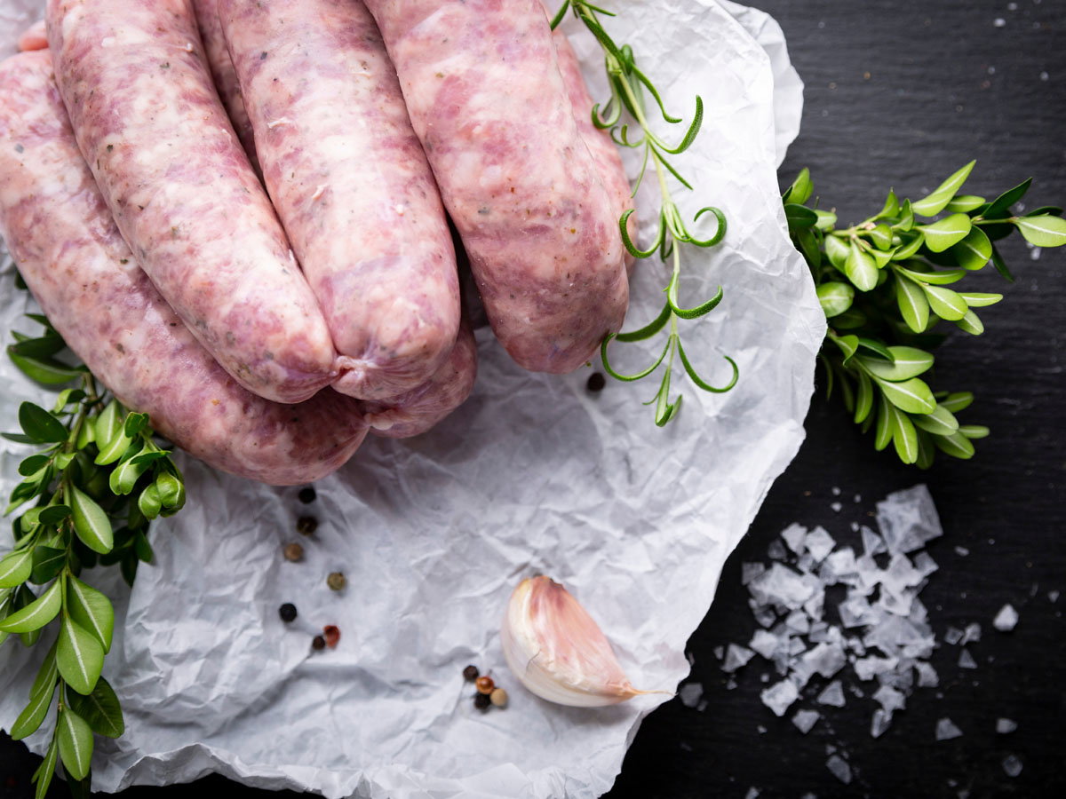 Biała kiełbasa kcal