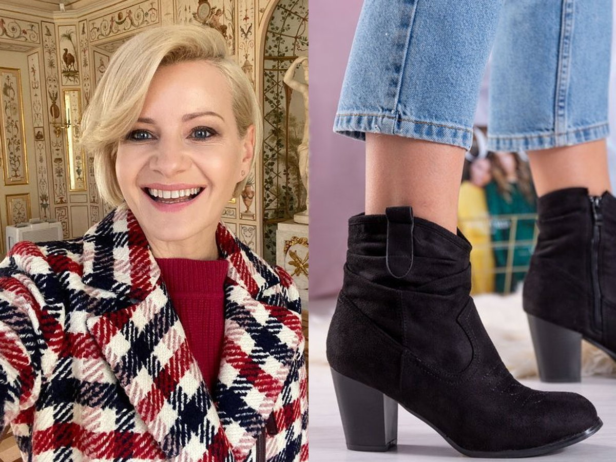 Botki w stylu Małgorzaty Kożuchowskiej