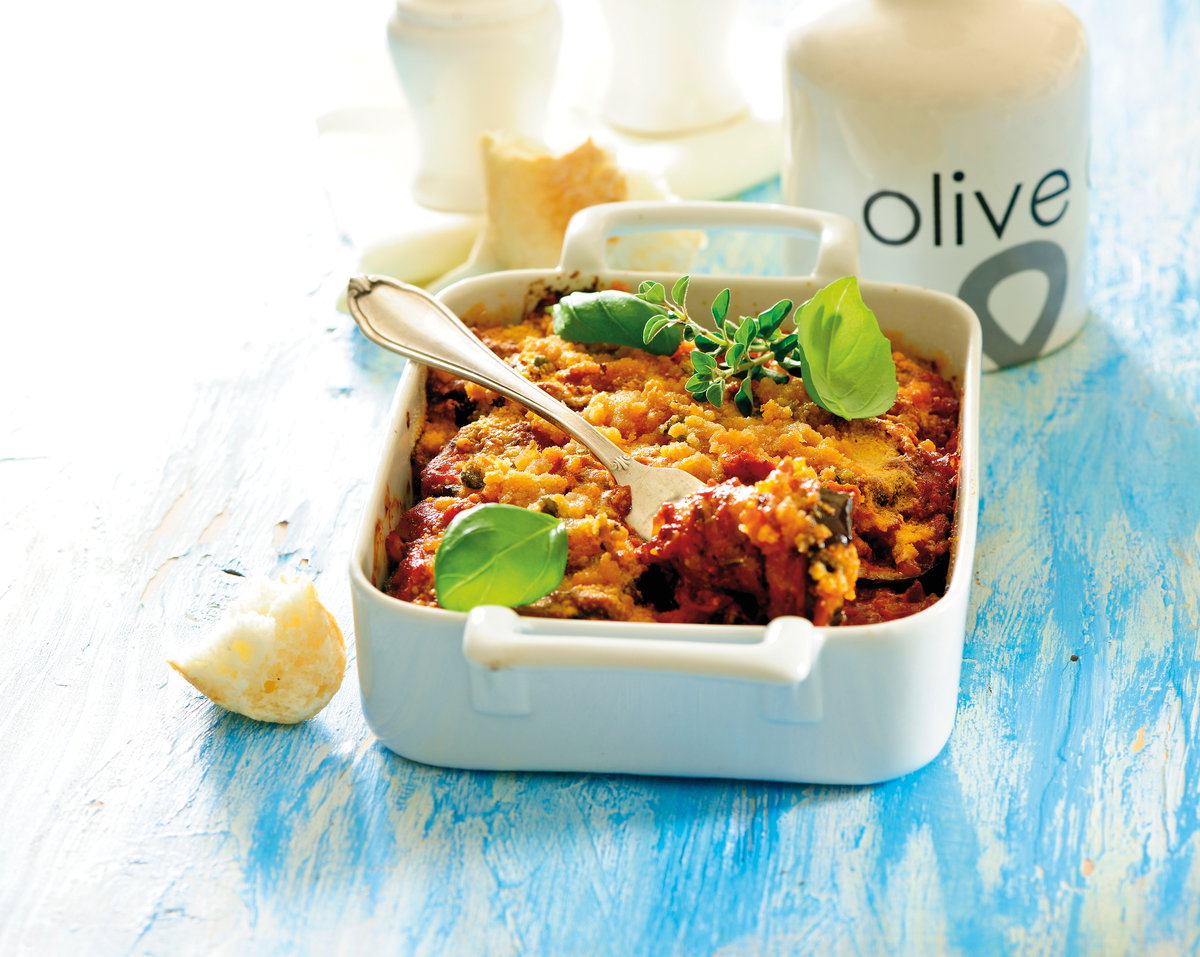 Parmigiana di melanzane, czyli sycylijska zapiekanka z bakłażanów