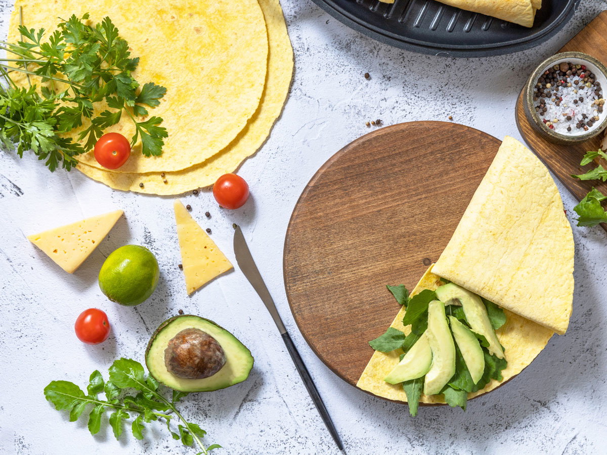 keto tortilla