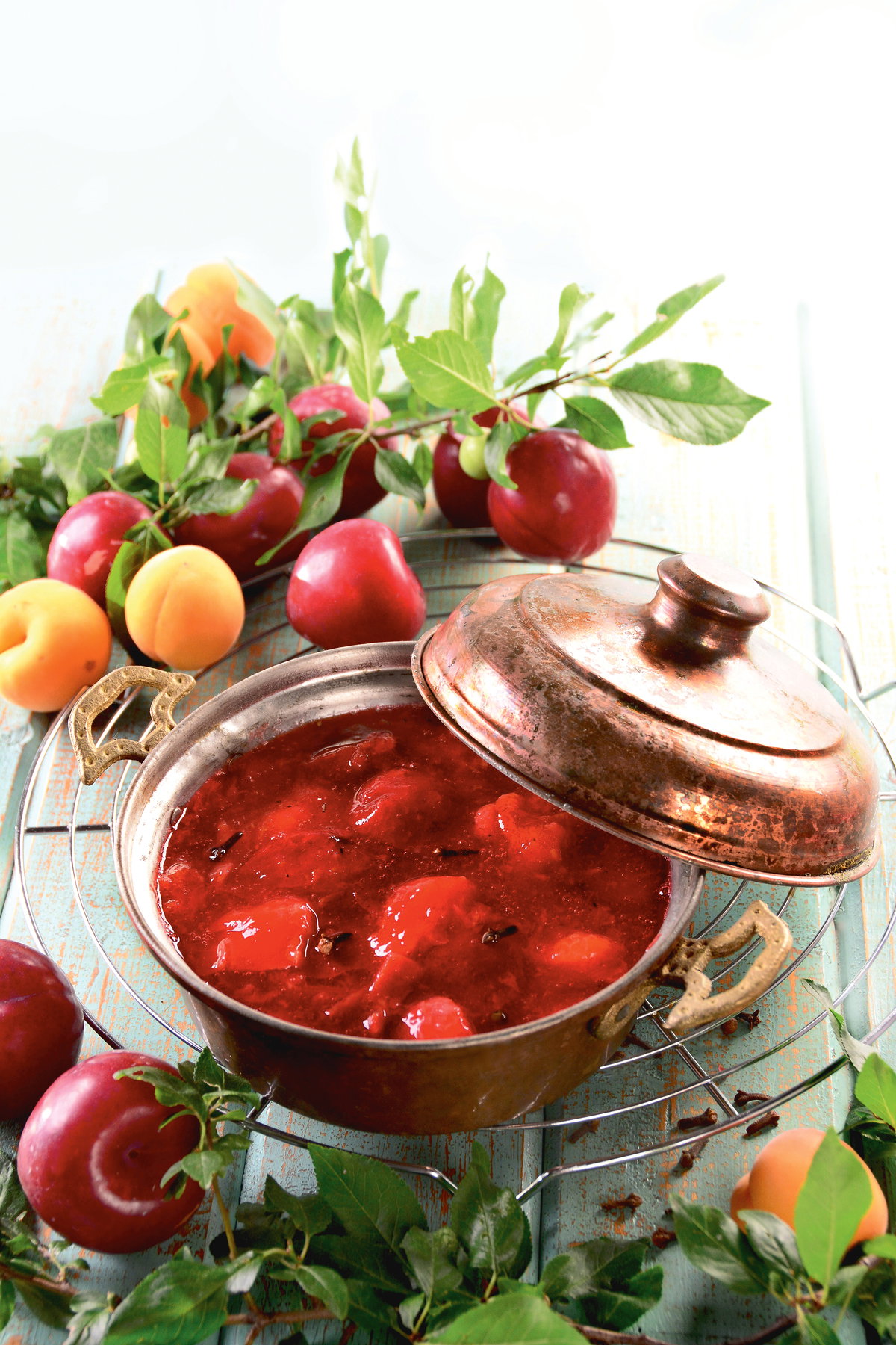 Dżem śliwkowo-morelowy