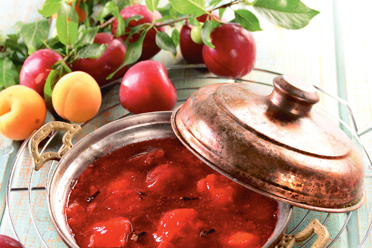 Dżem śliwkowo-morelowy