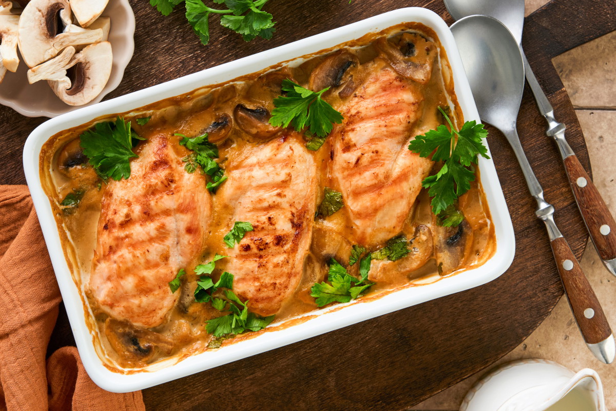 keto obiad z kurczakiem