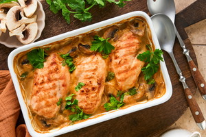 keto obiad z kurczakiem