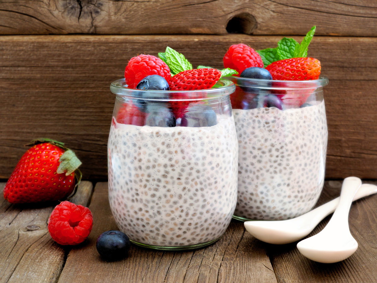 Keto deser z chia