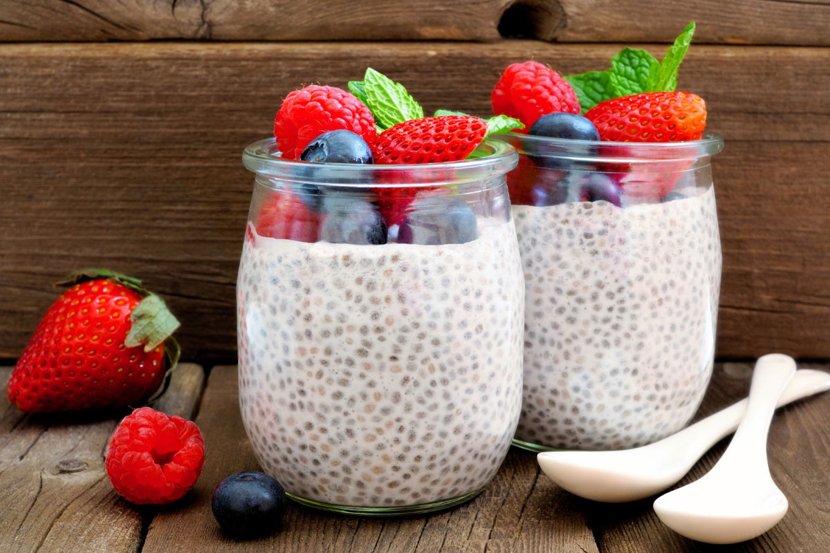 Keto deser z chia