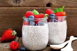 Keto deser z chia