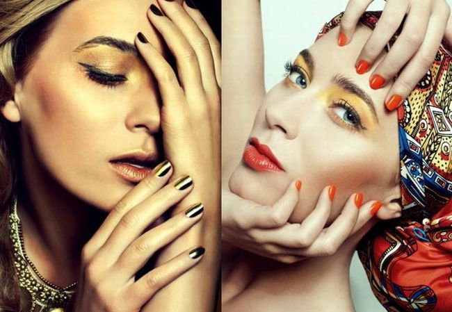 Marcelina Zawadzka w kampanii reklamowej marki Ekert Nails