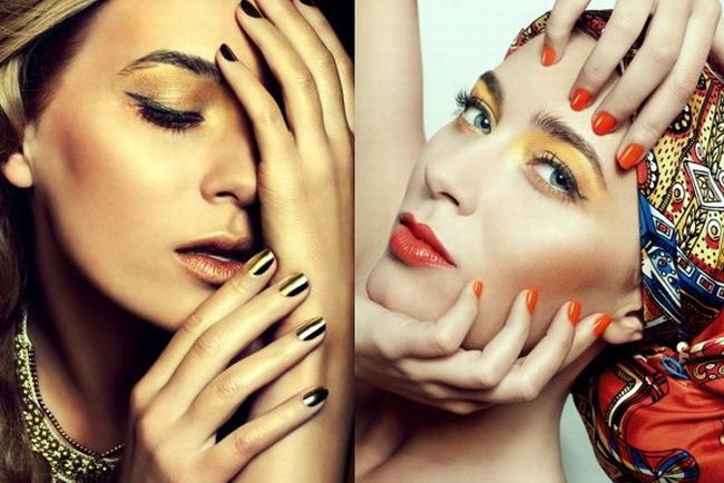 Marcelina Zawadzka w kampanii reklamowej marki Ekert Nails