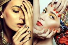 Marcelina Zawadzka w kampanii reklamowej marki Ekert Nails