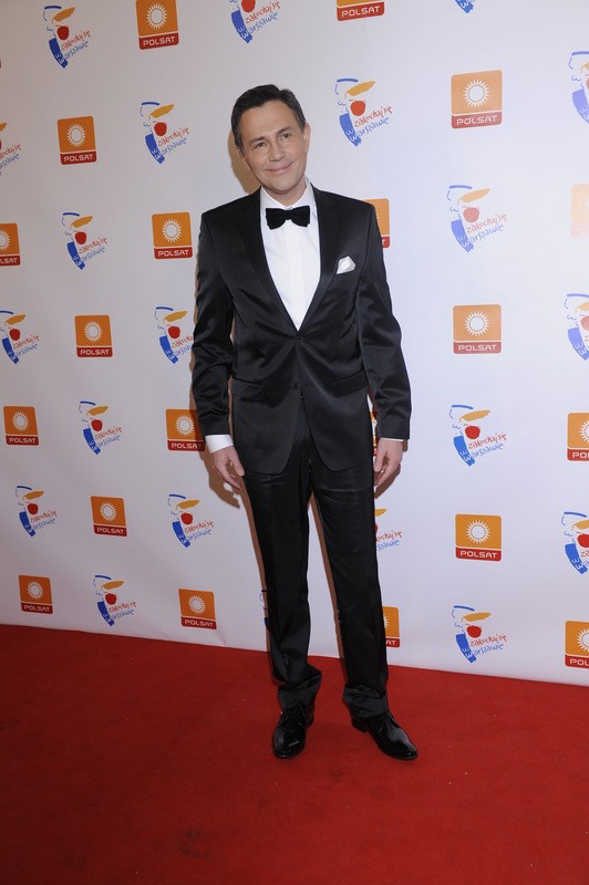 Krzysztof Ibisz podczas Sylwestrowej Mocy Przebojów 2012 w Warszawie