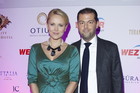 Anna Samusionek z partnerem